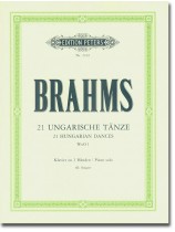 Brahms 21 Ungarische Tänze WoO 1 Klavier zu 2 Händen (O. Singer) Brahms 21 Ungarische Tänze WoO 1 Klavier zu 2 Händen (O. Singer)