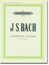 J. S. Bach Konzert C-dur für 2 Klaviere J. S. Bach Konzert C-dur für 2 Klaviere