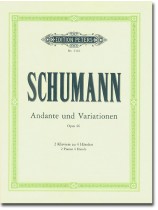 Schumann Andante und Variationen Opus 46 2 Klaviere zu 4 Händen Schumann Andante und Variationen Opus 46 2 Klaviere zu 4 Händen