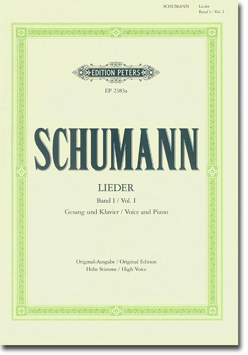 Schumann Lieder Band Ⅰ for High Voice