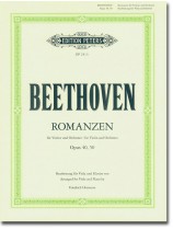 Beethoven Romanzen Opus 40, 50 Bearbeitung für Viola und Klavier von Friedrich Hermann Beethoven Romanzen Opus 40, 50 Bearbeitung für Viola und Klavier von Friedrich Hermann