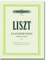 Liszt Klavierwerke IV 6 Paganini Etudes, Concert Etudes Nos. 1–3 ,Waldesrauschen,Gnomenreigen Liszt Klavierwerke IV 6 Paganini Etudes, Concert Etudes Nos. 1–3 ,Waldesrauschen,Gnomenreigen