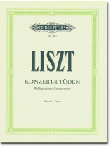 Liszt Konzert-etüden Waldesrauschen, Gnomenreigen für Klavier Liszt Konzert-etüden Waldesrauschen, Gnomenreigen für Klavier