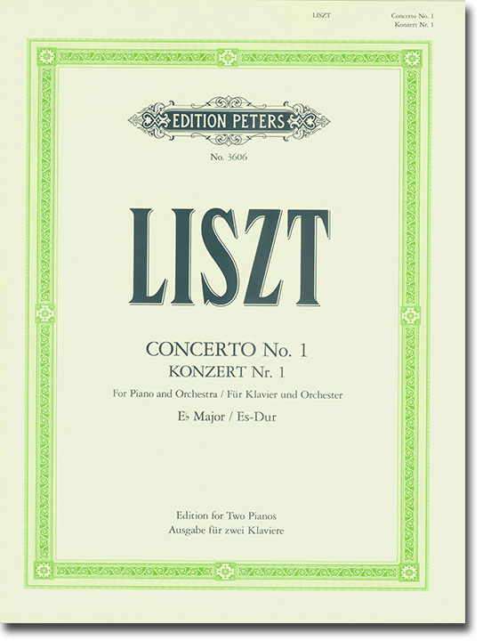 Liszt Konzert Nr. 1 für Klavier und Orchester Es-Dur Ausgabe für zwei Klaviere Liszt Konzert Nr. 1 für Klavier und Orchester Es-Dur Ausgabe für zwei Klaviere