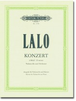Lalo Konzert d-Moll Violoncello und Orchester Edition for Violoncello and Piano