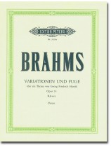 Brahms Variationen und Fuge über ein Thema von Georg Friedrich Händel Opus 24 Klavier (Urtext) Brahms Variationen und Fuge über ein Thema von Georg Friedrich Händel Opus 24 Klavier (Urtext)