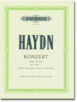 Haydn Konzert D Major Hob. ⅩⅧ: 11 for Piano and Orchestra Edition for 2 Pianos Haydn Konzert D Major Hob. ⅩⅧ: 11 for Piano and Orchestra Edition for 2 Pianos