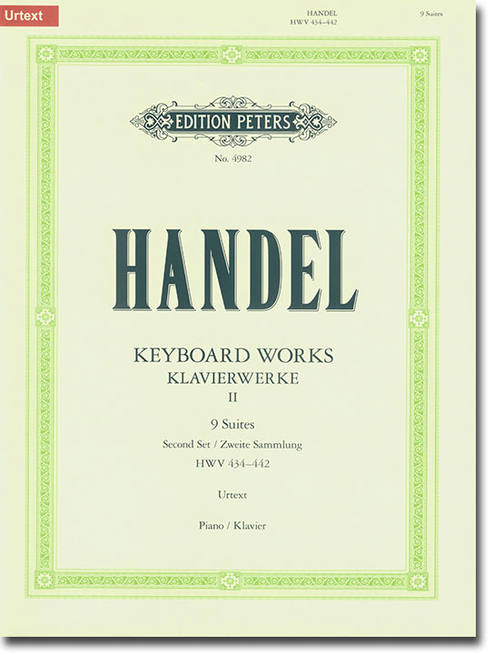 Händel Klavierwerke Ⅱ Suites Second Set HWV 434-442 (Urtext)