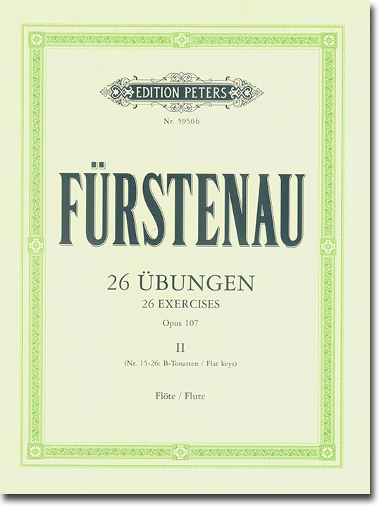 Fürstenau 26 Übungen Opus 107 Band Vol. Ⅱ Flute
