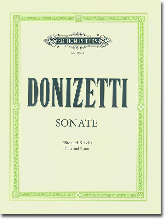 Donizetti Sonate for Flute and Piano