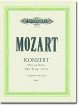 Mozart Konzert B-Dur KV 456 Klavier und Orchester Ausgabe für 2 Klaviere (Urtext) Mozart Konzert B-Dur KV 456 Klavier und Orchester Ausgabe für 2 Klaviere (Urtext)