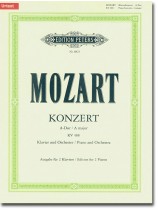 Mozart Konzert A-Dur KV 488 Klavier und Orchester Ausgabe für 2 Klaviere (Urtext) Mozart Konzert A-Dur KV 488 Klavier und Orchester Ausgabe für 2 Klaviere (Urtext)