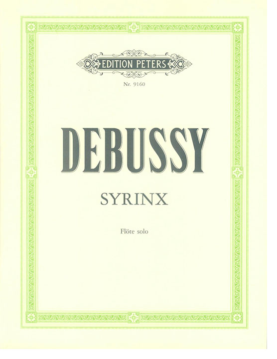 Debussy Syrinx Flöte solo