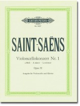Saint-Saëns Violoncellokonzert Nr. 1 a-moll Opus 33 Ausgabe für Violoncello und Klavier Saint-Saëns Violoncellokonzert Nr. 1 a-moll Opus 33 Ausgabe für Violoncello und Klavier