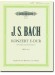 J. S. Bach Konzert E-Dur für Cembalo und Streichorchester BWV 1053 Ausgabe für zwei Klaviere zu vier Händen