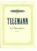 Telemann 12 Fantasien Flöte Solo Telemann 12 Fantasien Flöte Solo
