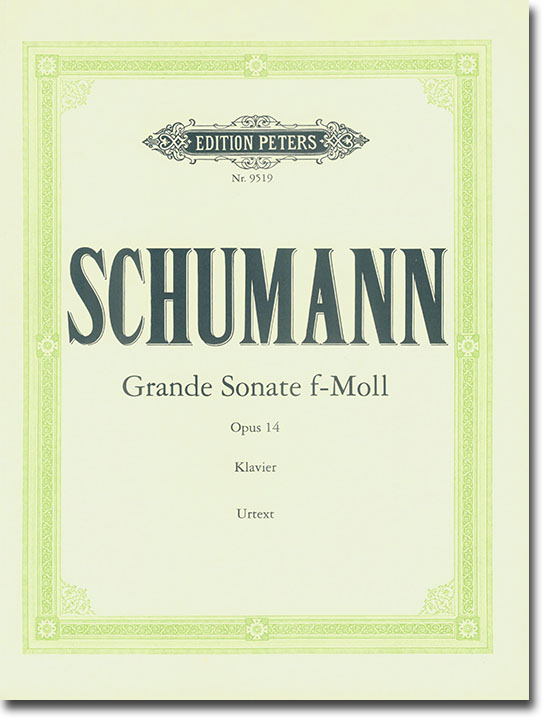 Schumann Grand Sonate f-Moll Opus 14 Klavier