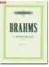 Brahms 3 Intermezzi Opus 117 Klavier (Urtext)