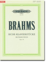 Brahms Sechs Klavierstücke Opus 118 (Urtext) Brahms Sechs Klavierstücke Opus 118 (Urtext)