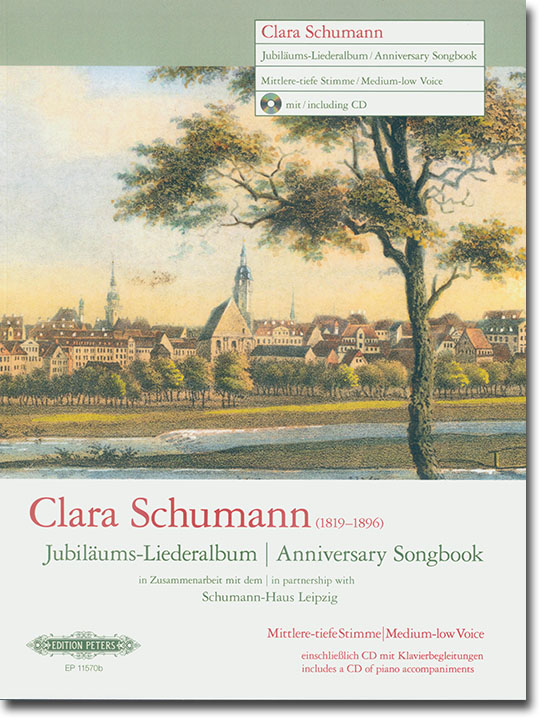 Clara Schumann  Anniversary Songbook : 14 Songs (Medium-Low Voice) [CD]