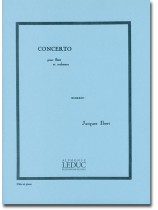 Jacques Ibert Concerto pour Flûte et Orchestre MCMXXXIV Flûte et Piano