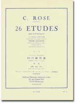C. Rose 26 Etudes pour la Clarinette