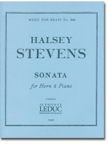 Halsey Stevens Sonata for Horn & Paino Halsey Stevens Sonata for Horn & Paino