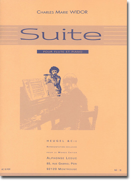 Charles-Marie Widor Suite pour Flute et Piano Charles-Marie Widor Suite pour Flute et Piano