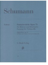 Schumann Fantasiestücke Opus 73 für Klavier und Klarinette Fassung für Violoncello