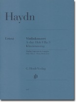 Haydn Violinkonzert A-dur Hob. Ⅶa: 3 Klavierauszug Haydn Violinkonzert A-dur Hob. Ⅶa: 3 Klavierauszug