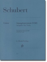 Schubert Arpeggionesonate D 821 Ausgabe für Viola Schubert Arpeggionesonate D 821 Ausgabe für Viola