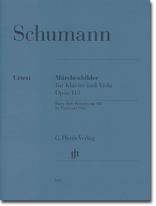 Schumann Märchenbilder für Klavier und Viola Opus 113