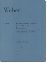Weber Klarinettenkonzert Nr. 2 Es-dur Opus 74 Klavierauszug Weber Klarinettenkonzert Nr. 2 Es-dur Opus 74 Klavierauszug