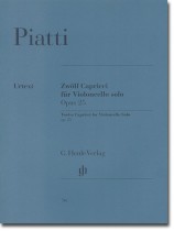 Piatti Zwölf Capricci für Violoncello Solo Opus 25 Piatti Zwölf Capricci für Violoncello Solo Opus 25