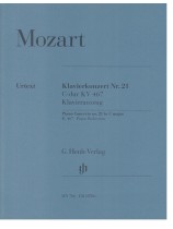 Mozart Klavierkonzert Nr. 21 C-dur KV 467 Klavierauszug (Urtext)