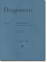 Dragonetti Zwölf Walzer für Kontrabass Solo Dragonetti Zwölf Walzer für Kontrabass Solo