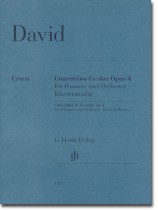 David Concertion Es-Dur Opus 4 für Posaune und Orchester Klavierauszug David Concertion Es-Dur Opus 4 für Posaune und Orchester Klavierauszug