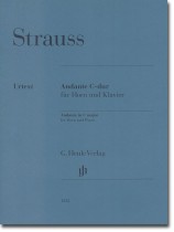 Richard Strauss Andante C-dur für Horn und Klavier Richard Strauss Andante C-dur für Horn und Klavier
