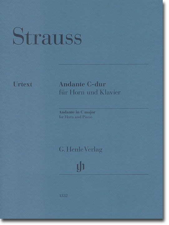 Richard Strauss Andante C-dur für Horn und Klavier