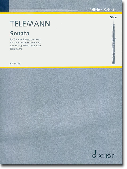 Telemann Sonata G minor for Oboe and Basso Continuo