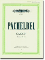 Pachelbel Canon D-Dur Bearbeitung für Violine und Klavier von Samuel Marder
