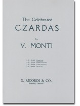 V. Monti The Celebrated Czardas Piano Solo V. Monti The Celebrated Czardas Piano Solo