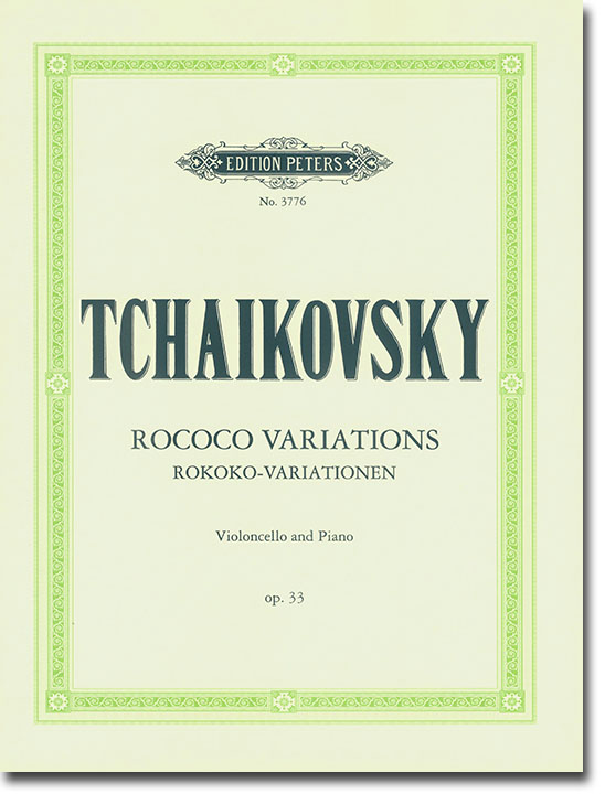 Tchaikovsky Rococo Variations Op. 33 Violoncello and Piano