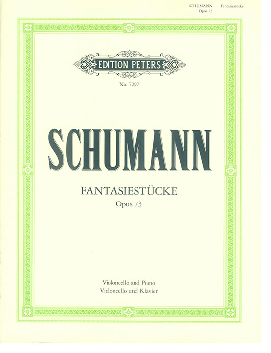 Schumann Fantasiestücke Opus 73 für Klarinette Violoncello und Klavier