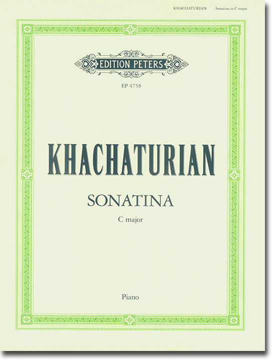 Khachaturian Sonatina C Major Piano Khachaturian Sonatina C Major Piano