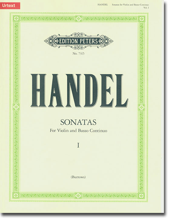 Handel Sonatas for Violin and Continuo I (Urtext)