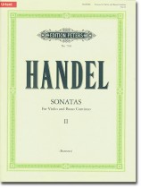 Handel Sonatas for Violin and Continuo II (Urtext) Handel Sonatas for Violin and Continuo II (Urtext)