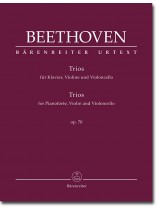 Beethoven Trio für Klavier, Violine und Violoncello Op. 70