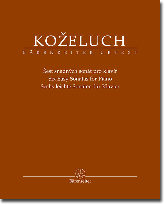 Koželuch Sechs leichte Sonaten für Klavier Koželuch Sechs leichte Sonaten für Klavier