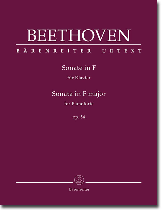 Beethoven Sonate in F für Klavier Op. 54